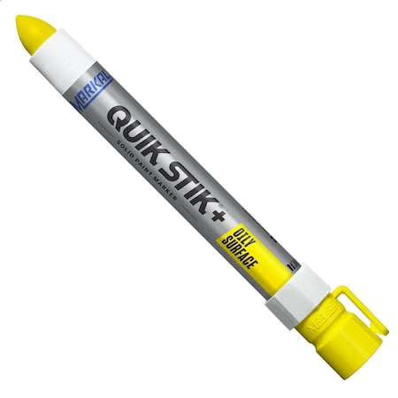 Markal LACO Quik Stik Oily Paint Marker, Yellow 028881